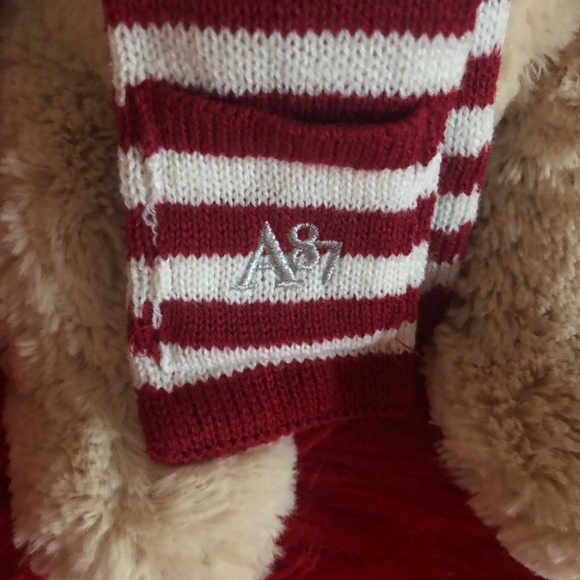 Like New Aeropostale Holiday plush bear - Picture 3 of 4